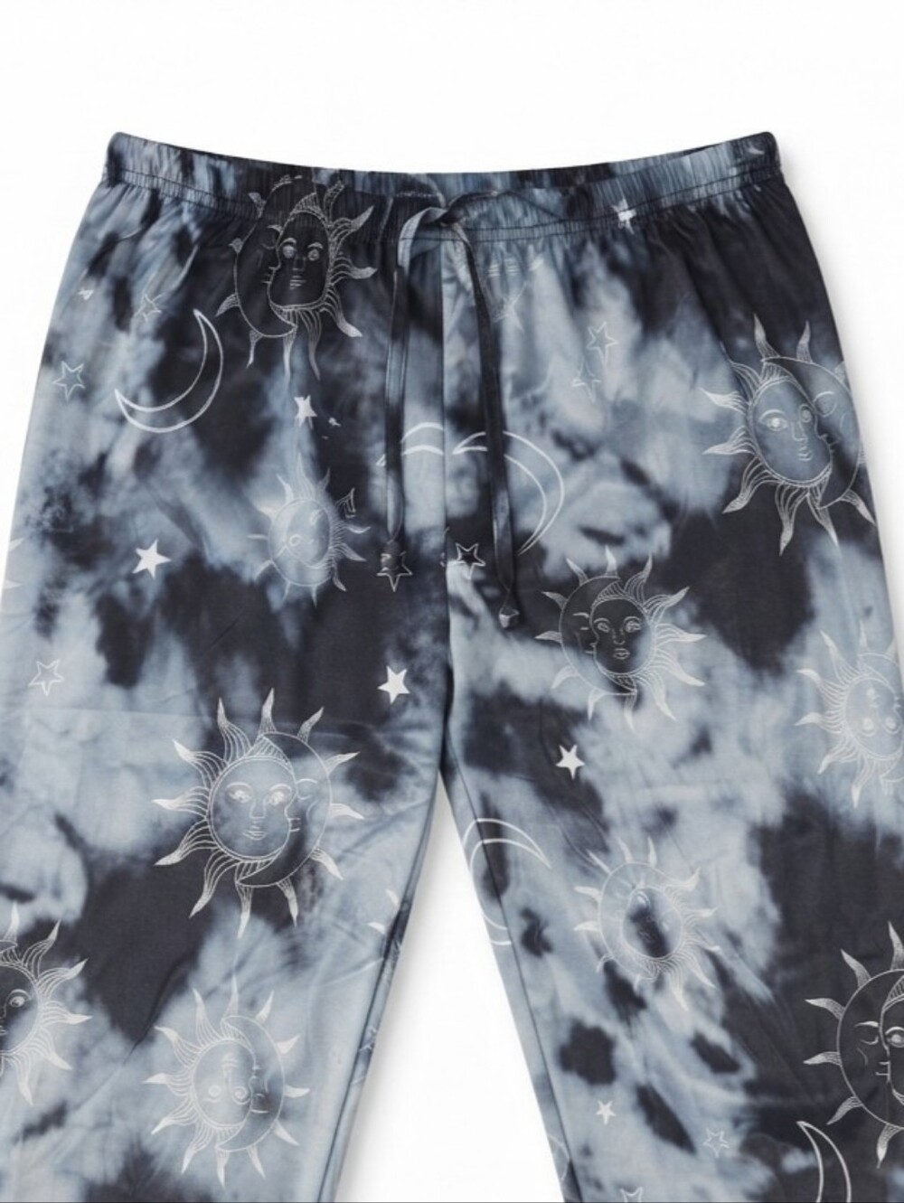 Tie Dye Sun Moon Stars Flowing Lounge Pants Size 2XL - Pick Your Color